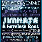 Frosty Moon Indy Pre-Party ~ Jimkata & Loveless Root at Booney’s