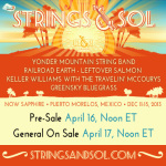 Strings & Sol Announce 2013 Dates and Initial Lineup: Yonder Mountain, Railroad Earth, Keller Williams & More