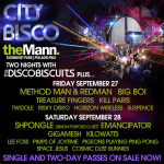 City Bisco  Release 2013 Lineup: Method Man & Redman, Big Boi, Shpongle & More