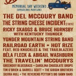 Del Fest Returns Memorial Day Weekend in 2014 with Del McCoury Band, String Cheese Incident, Yonder Mountain & More