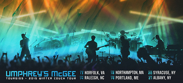 Umphrey's McGee Winter Couch Tour 2015