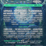 Great North Music & Arts Festival 2015 with Lettuce, Papadosio, The New Deal & More