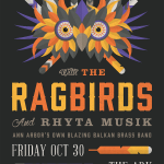 A Halloween Masquerade with The Ragbirds & Rhyta Musik at The Ark [10.30.15]
