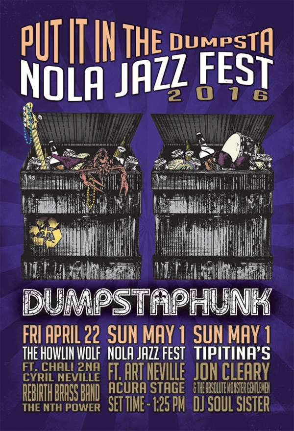 Dumpstaphunk - Nola Jazz Fest 2016