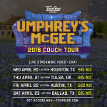 Umphrey’s McGee Texas Couch Tour 2016